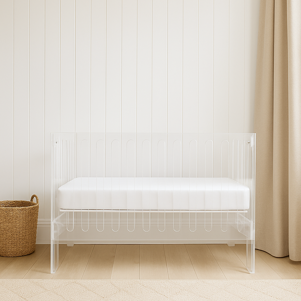 Acrylic Baby Bed Design-1