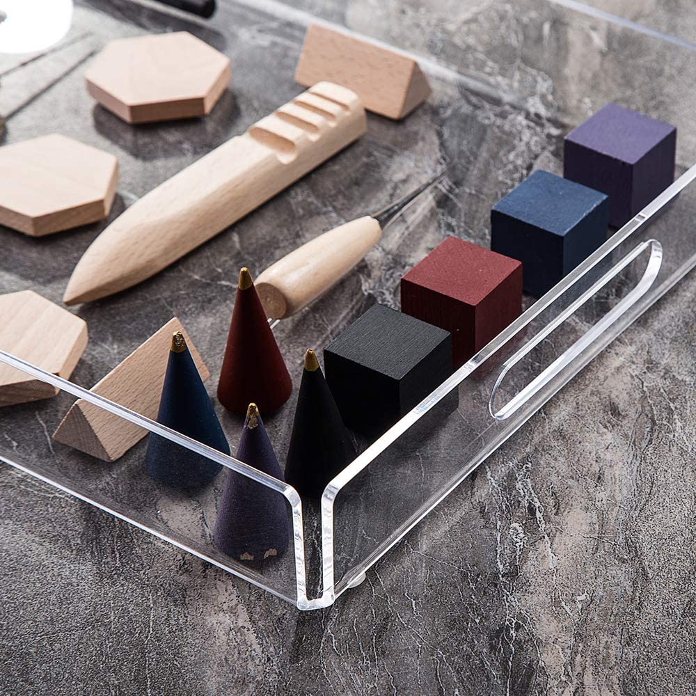 Rectangular Acrylic Tray - 3 Available Colors
