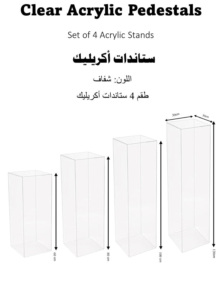 Clear Acrylic Display Stands