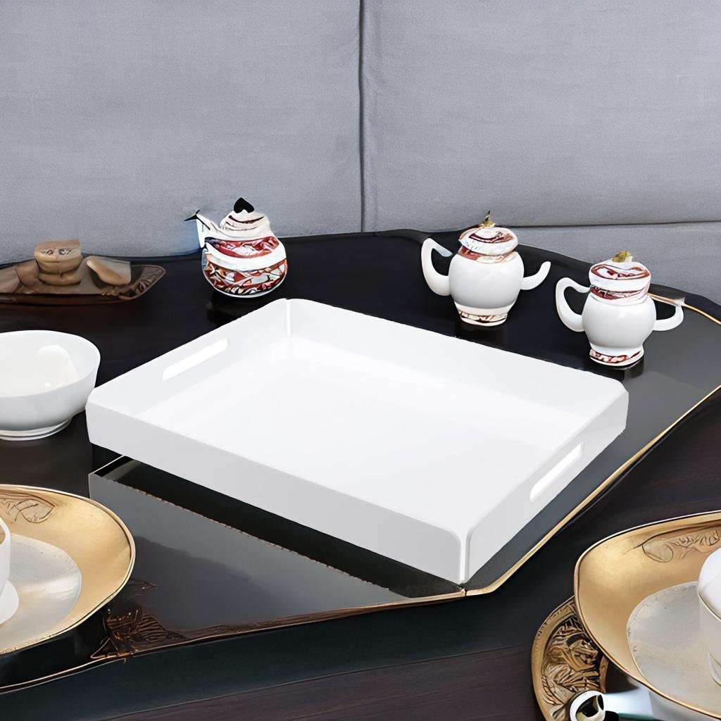 Rectangular Acrylic Tray - 3 Available Colors