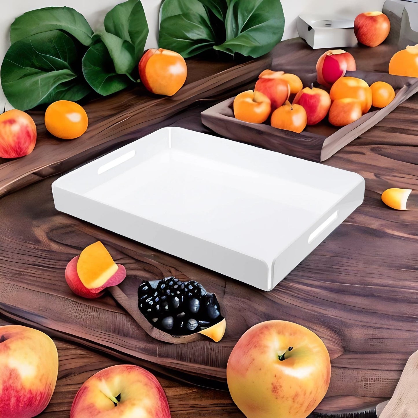 Rectangular Acrylic Tray - 3 Available Colors