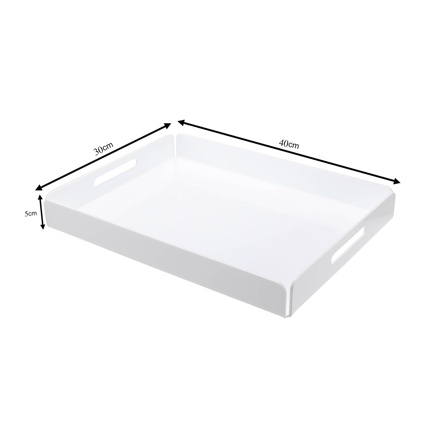 Rectangular Acrylic Tray - 3 Available Colors