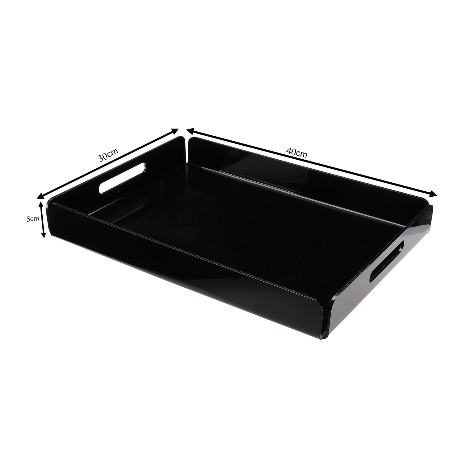 Rectangular Acrylic Tray - 3 Available Colors