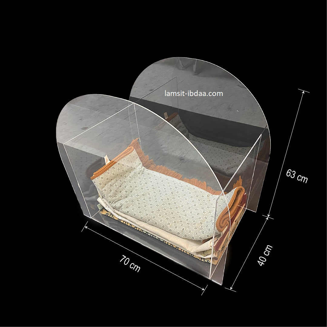 Acrylic Prayer Rugs Box Design-1