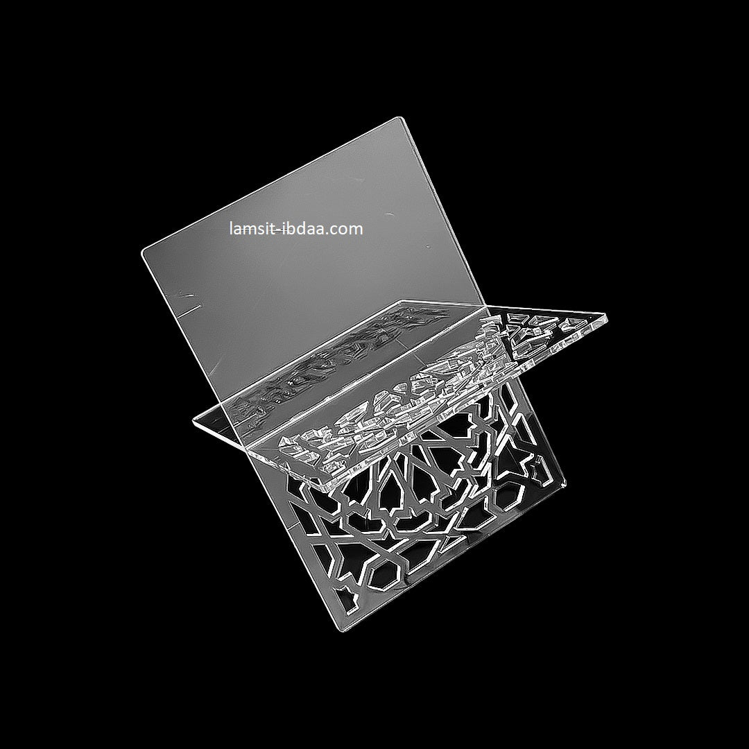 Acrylic Quran Stand Design-1