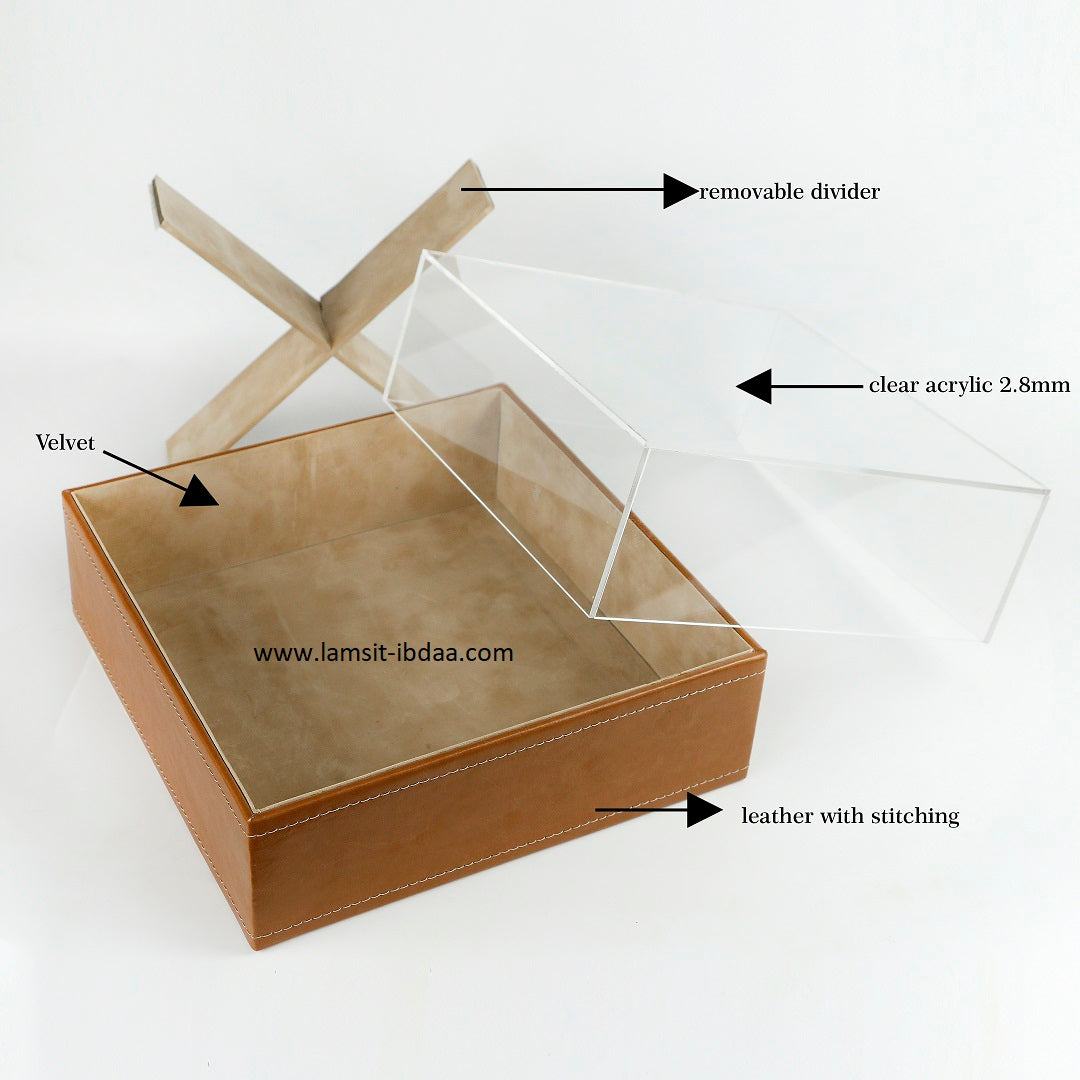 Small Jewellery Leather Box