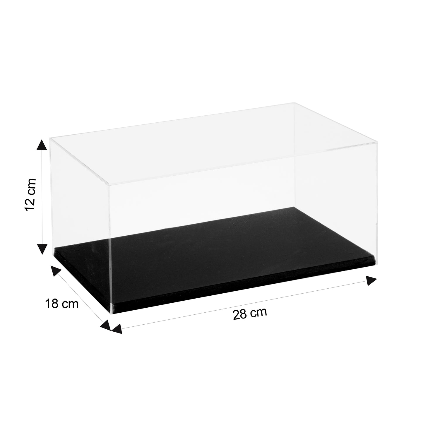 Display Acrylic Box (28x18x12 cm)