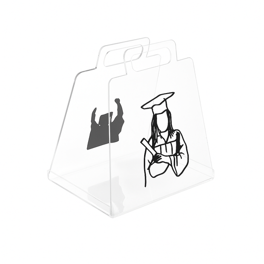 Acrylic Graduation Bag