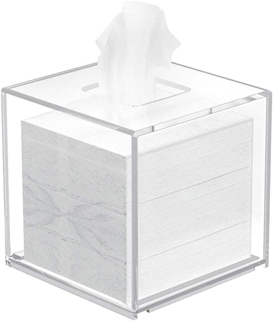 Acrylic Tissue Box - 6 Available Colors