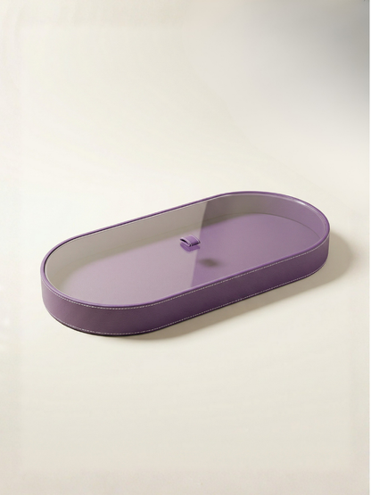 Leather Oval Box