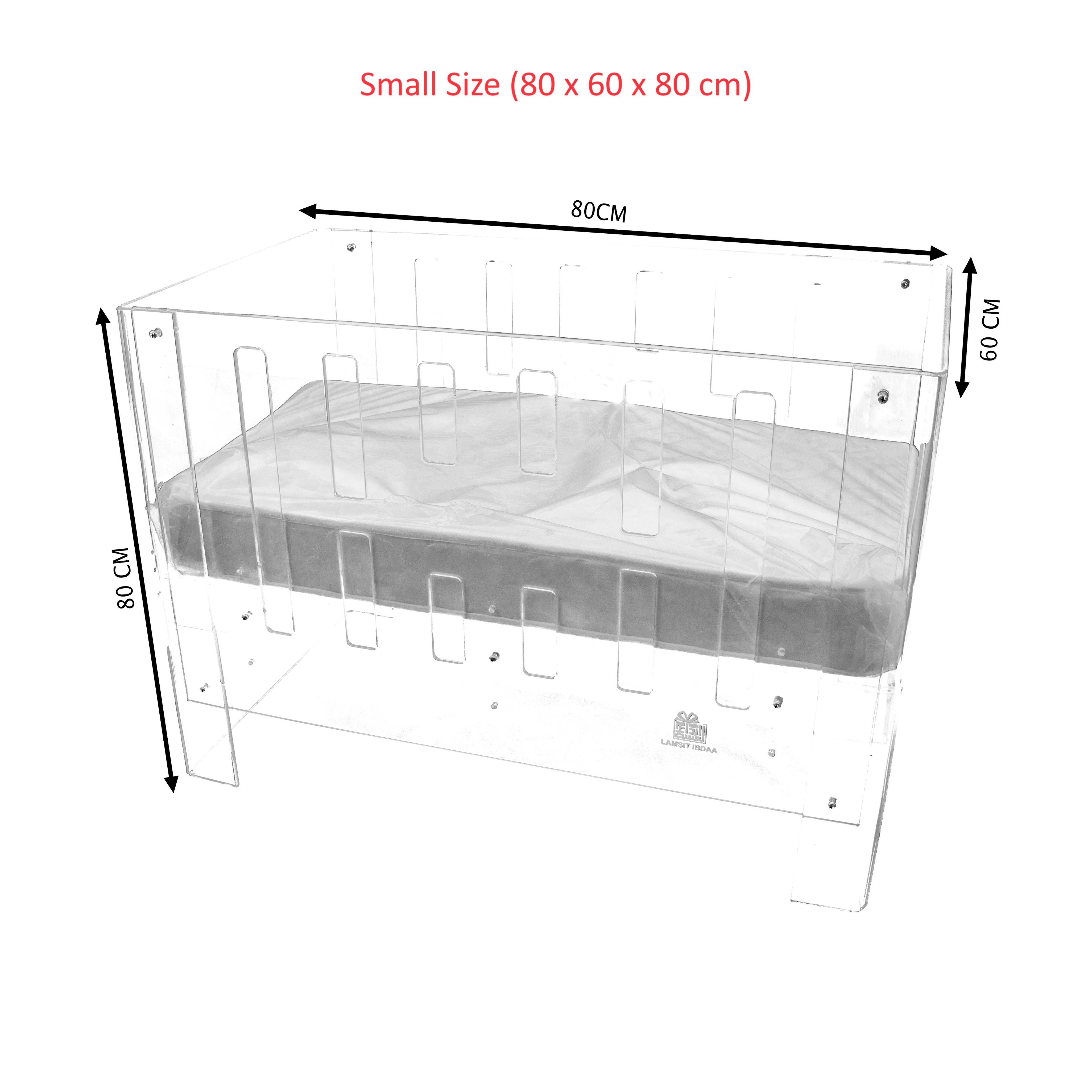 Acrylic Baby Bed Design 1 Lamsit Ibdaa