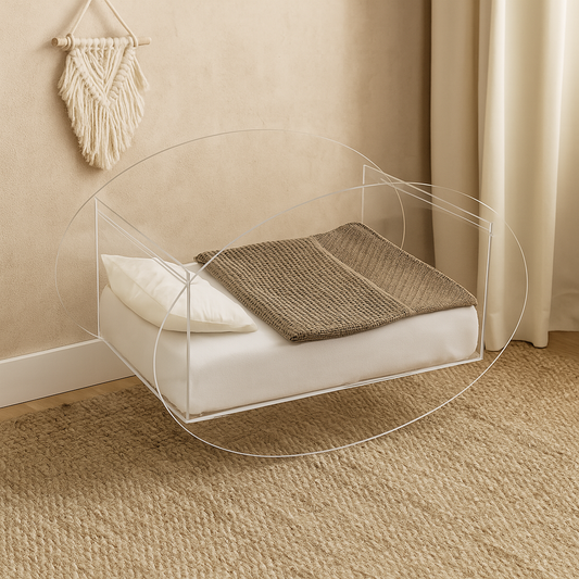 Acrylic Baby Bed Design-2