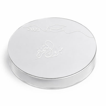 Round Acrylic Graduation Box