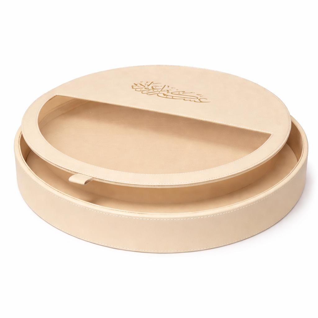 Eid Round Leather Box