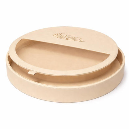 Eid Round Leather Box