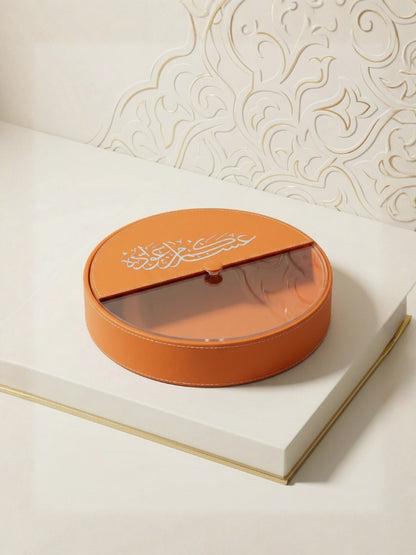 Eid Round Leather Box