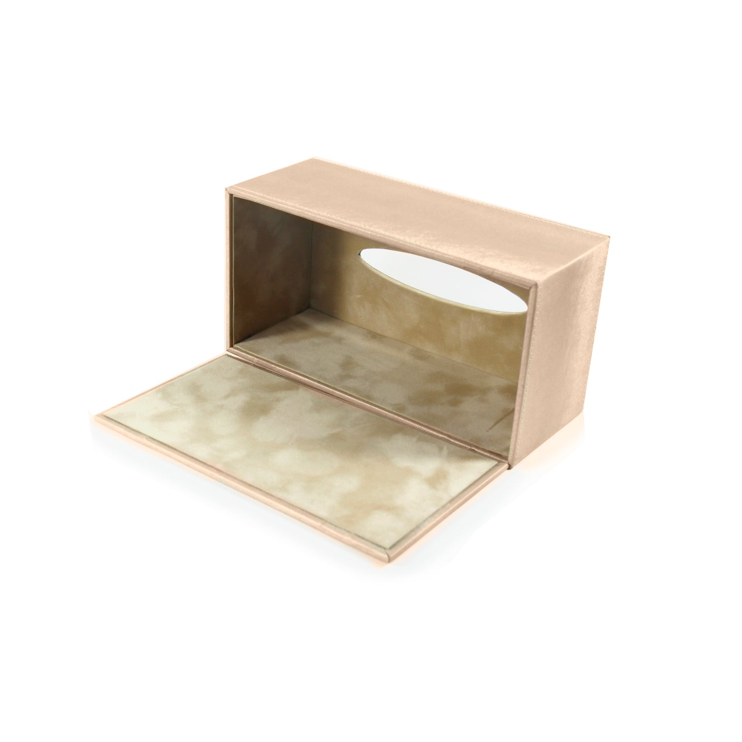 Rectangular Leather Tissue Box - 5 Available Colors