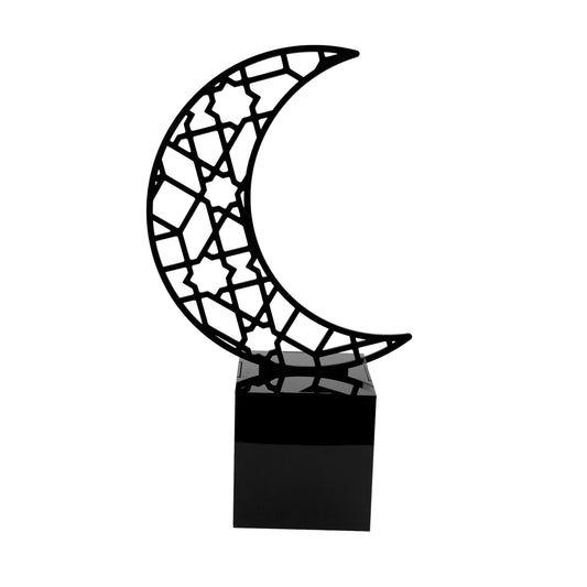 Ramadan Acrylic Crescent Box - Design 4