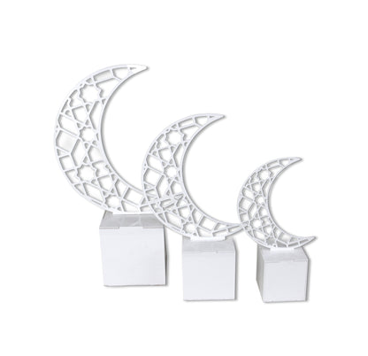 Ramadan Acrylic Crescent Box - Design 4