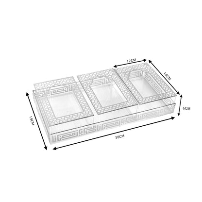 Ramadan Tray with 3 Boxes