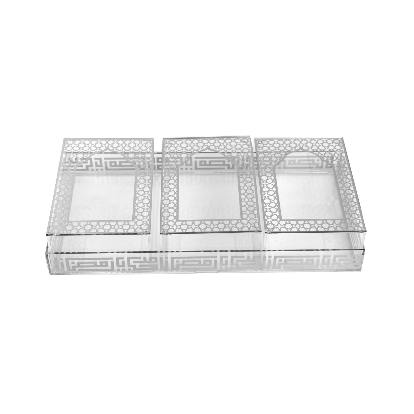 Ramadan Tray with 3 Boxes