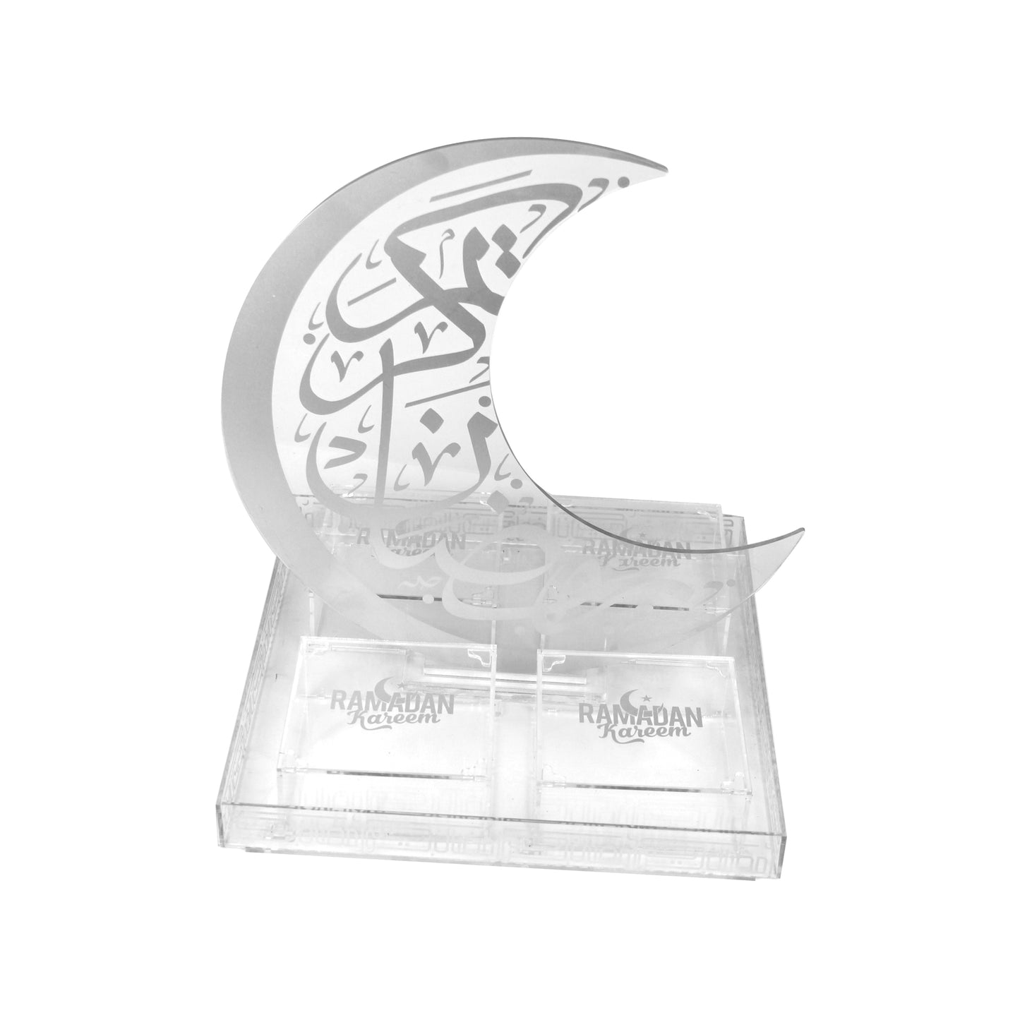 Ramadan Crescent with 4 Boxes