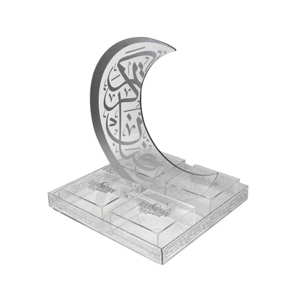 Ramadan Crescent with 4 Boxes