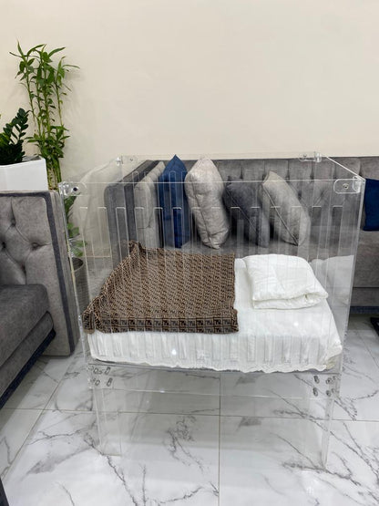 Acrylic Baby Bed Design-1