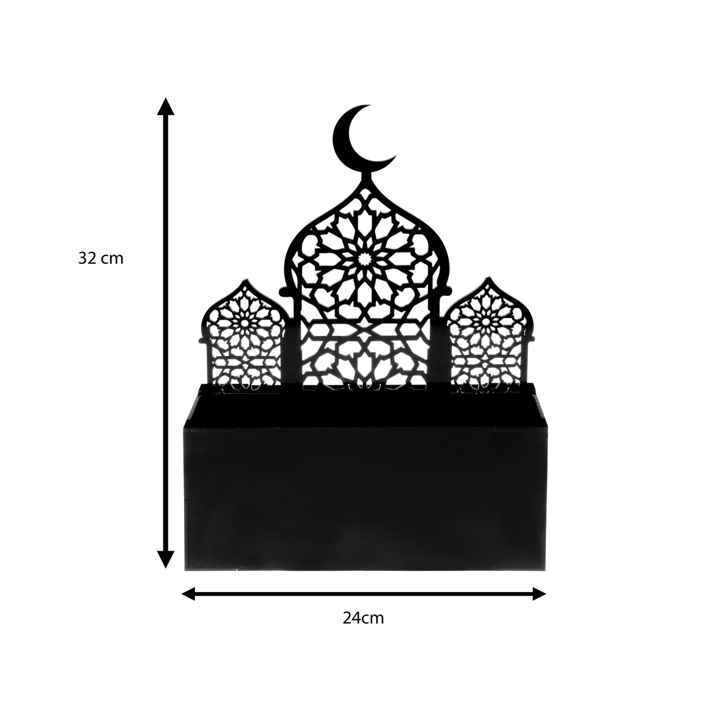 علبة أكريليك قبة المسجد