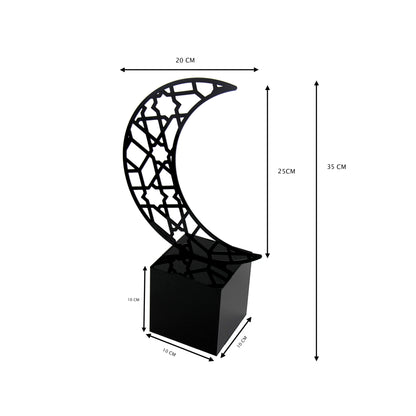 Ramadan Acrylic Crescent Box - Design 4