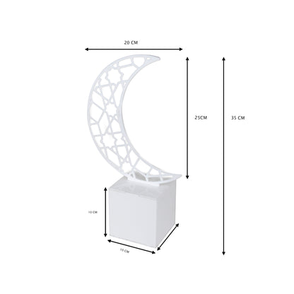 Ramadan Acrylic Crescent Box - Design 4