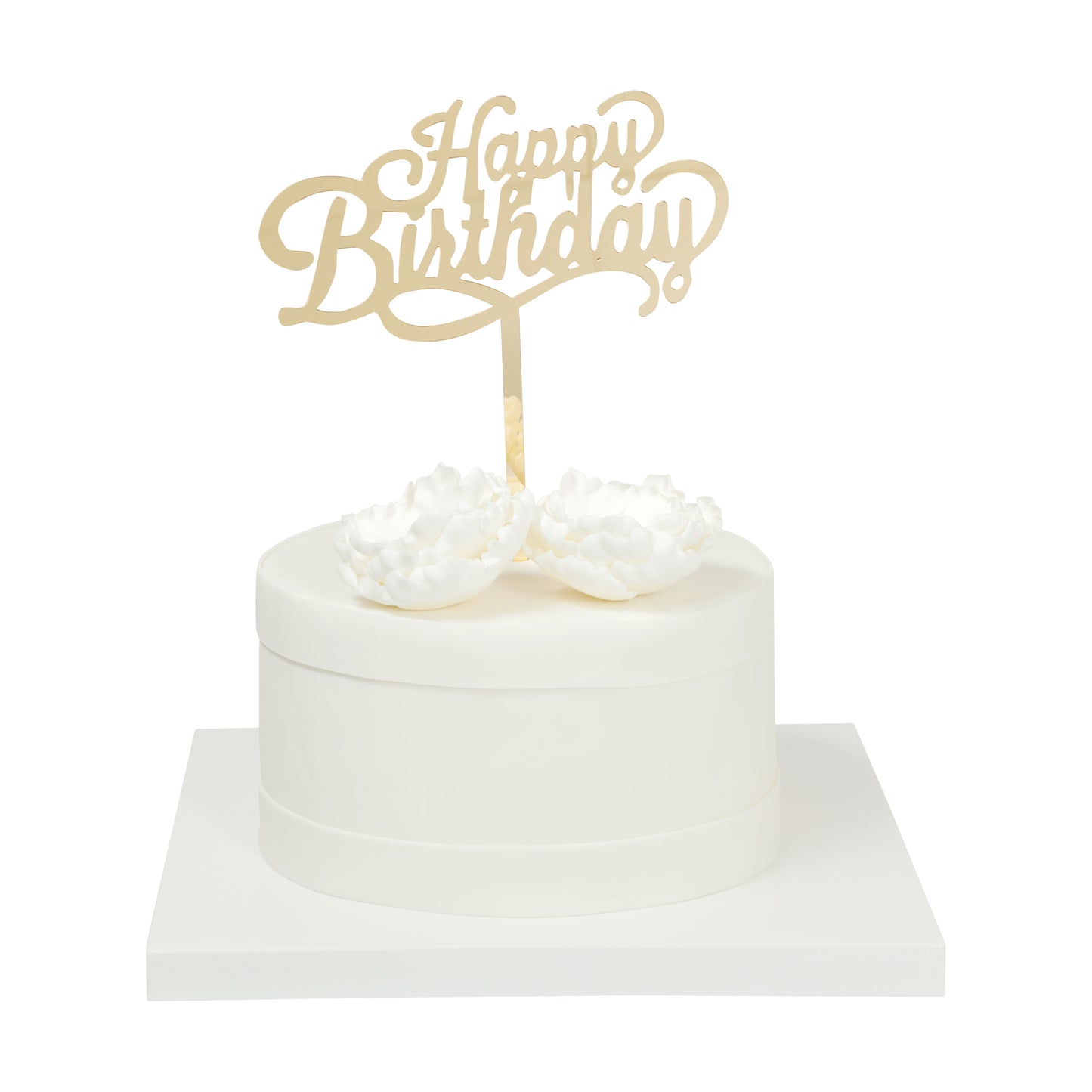 Happy Birthday Acrylic Cake Topper