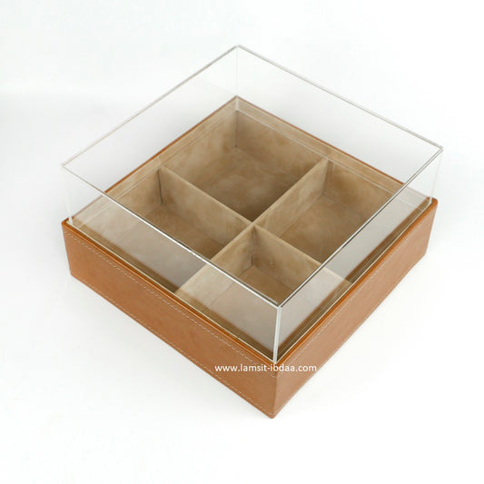 Small Jewellery Leather Box